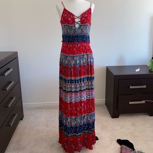 LONG STRETCHY MAXI DRESS